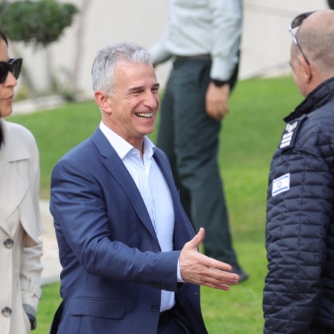 Ο αρχηγός της Μοσάντ, Ντέιβιντ Μπαρνέα