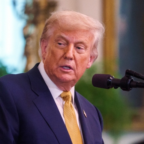 Ο πρόεδρος των ΗΠΑ, Ντόναλντ Τραμπ 