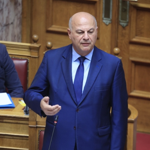 Ο υπουργός Αγροτικής Ανάπτυξης και Τροφίμων Κώστας Τσιάρας