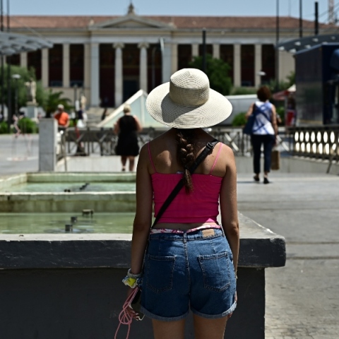 Καύσωνας στην Αθήνα