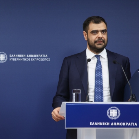 Ο κυβερνητικός εκπρόσωπος, Παύλος Μαρινάκης