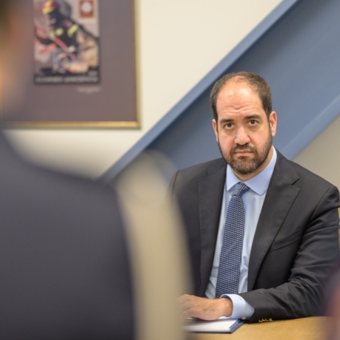 Ο Υπουργός Κλιματικής Κρίσης και Πολιτικής Προστασίας, Γιάννης Κεφαλογιάννης 