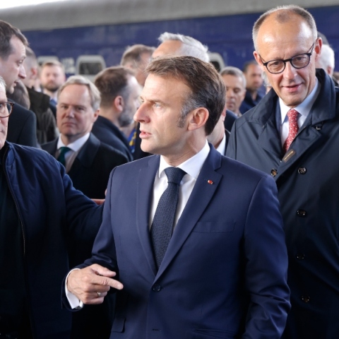 Στάρμερ, Μακρόν και Μερτς στο Κίεβο της Ουκρανίας