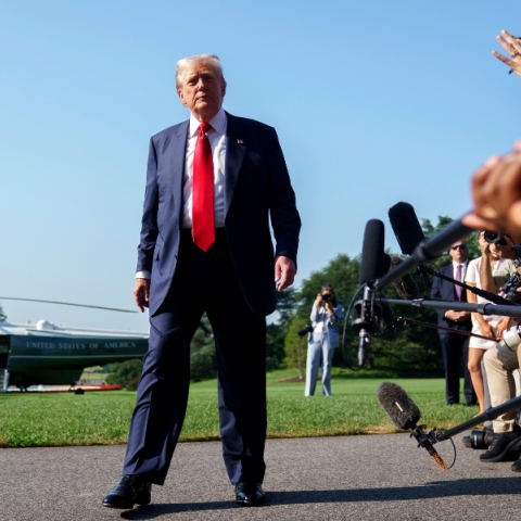 Ο πρόεδρος των ΗΠΑ, Ντόναλντ Τραμπ 