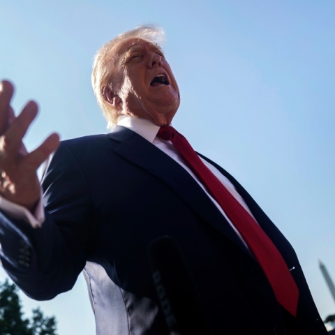 Ο πρόεδρος των ΗΠΑ, Ντόναλντ Τραμπ 