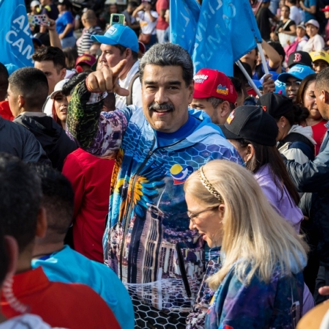 Ο πρόεδρος της Βενεζουέλας, Νικολάς Μαδούρο 