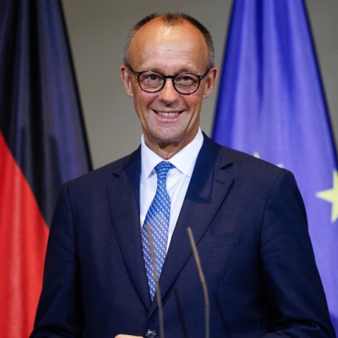 Ο Γερμανός καγκελάριος Φρίντριχ Μερτς 