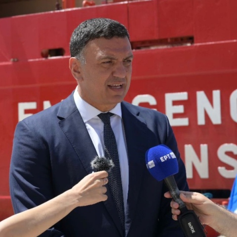 Ο υπουργός Ναυτιλίας και Νησιωτικής Πολιτικής, Βασίλης Κικίλιας