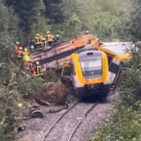 Εκτροχιάστηκε τρένο στη Γερμανία