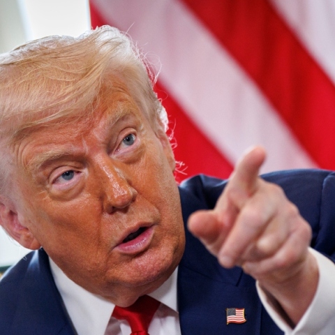 Ο πρόεδρος των ΗΠΑ, Ντόναλντ Τραμπ 