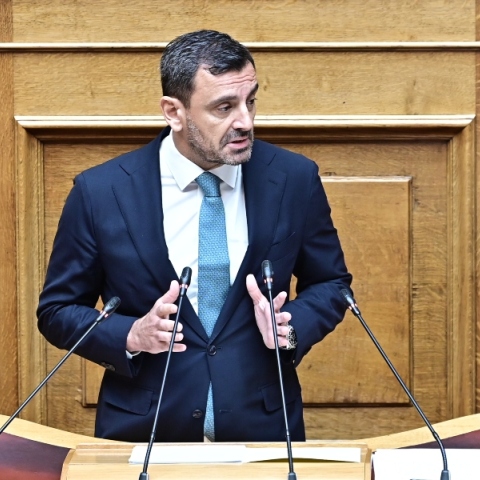 Ο Υφυπουργός Προστασίας του Πολίτη, Ανδρέας Νικολακόπουλος 