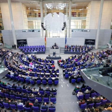 Το Γερμανικό κοινοβούλιο, Bundestag στο Βερολίνο