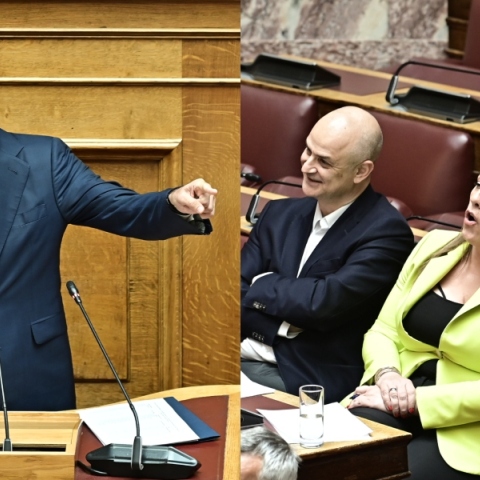 Ένταση Μητσοτάκη με Κωνσταντοπούλου στη Βουλή: Σταματήστε να γκαρίζετε 