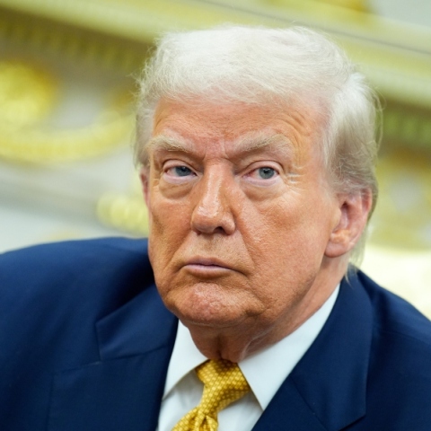 Ο Πρόεδρος των ΗΠΑ, Ντόναλντ Τραμπ