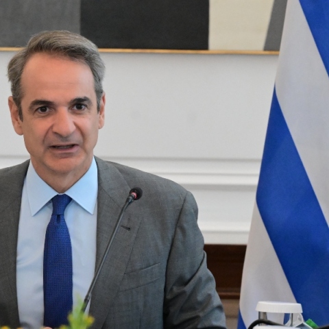 Ο πρωθυπουργός Κυριάκος Μητσοτάκης