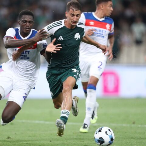 EFA CHAMPIONS LEAGUE 2025-2026 / ΠΡΟΚΡΙΜΑΤΙΚΑ / ΠΑΟ - ΡΕΙΝΤΖΕΡΣ (ΣΤΕΛΙΟΣ ΣΤΕΦΑΝΟΥ / EUROKINISSI)