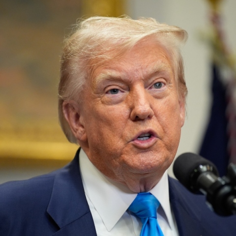 Ο πρόεδρος των ΗΠΑ, Ντόναλντ Τραμπ 