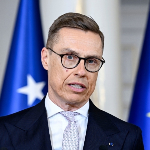 Ο πρόεδρος της Φινλανδίας Αλεξάντερ Στουμπ 