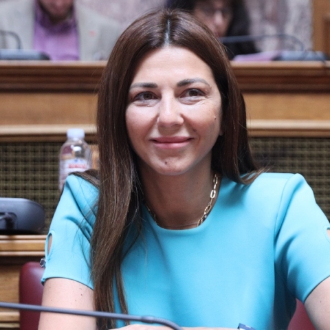 Η Υπουργός Παιδείας, Θρησκευμάτων και Αθλητισμού, Σοφία Ζαχαράκη