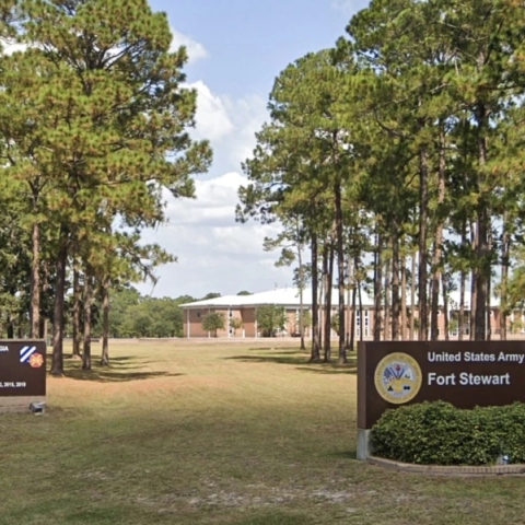 Η στρατιωτική βάση Φόρτ Στιούατρτ στην Τζόρτζια των ΗΠΑ