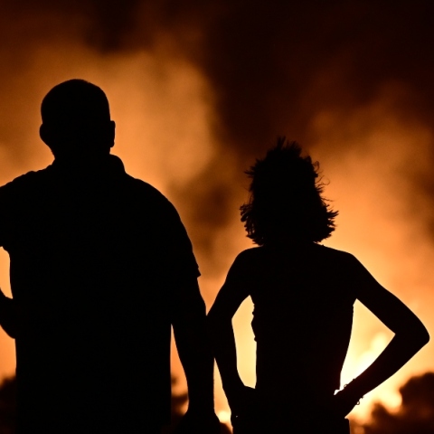 Φωτιά στην Κερατέα