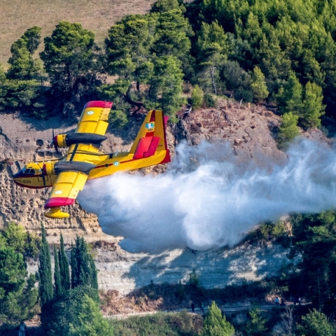 Φωτιά τώρα στη Σαμοθράκη