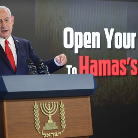 Ο πρωθυπουργός του Ισραήλ Μπενιαμίν Νετανιάχου