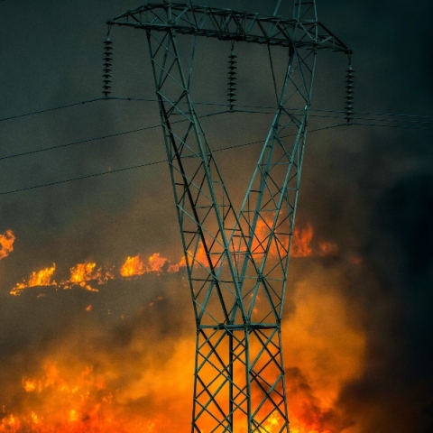 Φωτιά στην Πρέβεζα