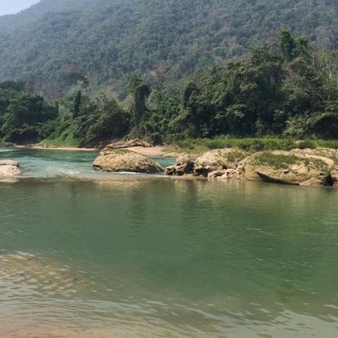 Η συμβολή των ποταμών Jataté και Ixcán, όπου πιστεύεται ότι βρισκόταν το τελευταίο οχυρό των Μάγια