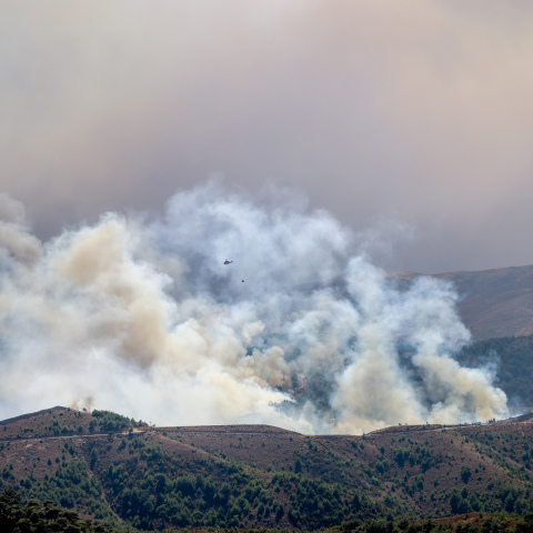 Οι καιρικές συνθήκες είναι ιδιαίτερα δύσκολες λόγω και των ανέμων