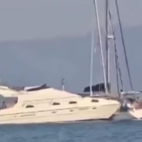 Κέρκυρα: Γιοτ παρέσυρε δύο ιστιοφόρα