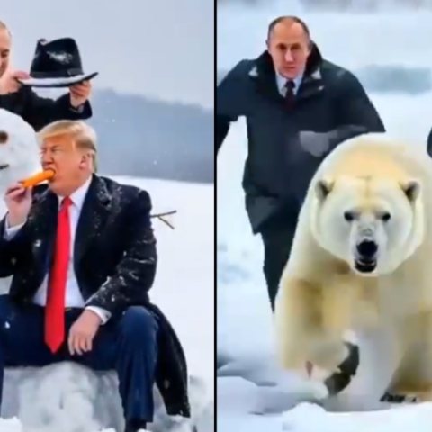 Ο Τραμπ με τον Πούτιν