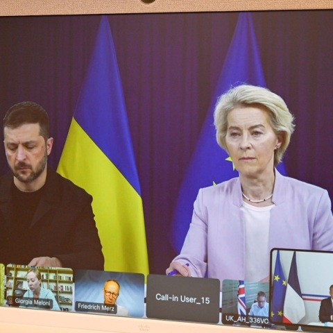 Ολοκληρώθηκε η τηλεδιάσκεψη των Ευρωπαίων ηγετών με τον Ζελένσκι ενόψει Ουάσιγκτον