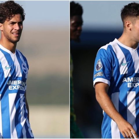 Κωστούλας και Τζίμας πήραν χρόνο συμμετοχής με την Κ21 της Μπράιτον