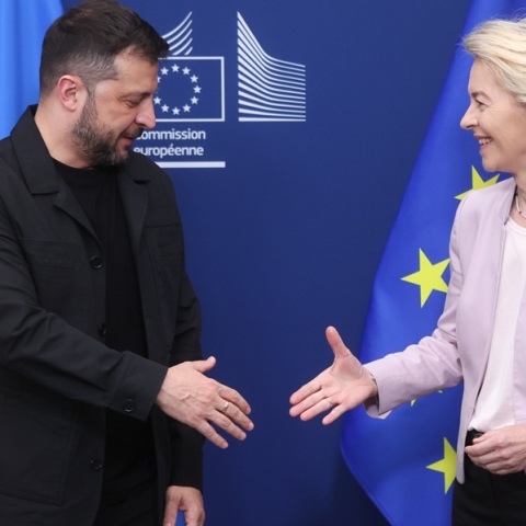 Κοινή συνέντευξη Τύπου Φον ντερ Λάιεν - Ζελένσκι:  Η ΕΕ θα συνεχίζει να στηρίζει την Ουκρανία για όσο χρειαστεί