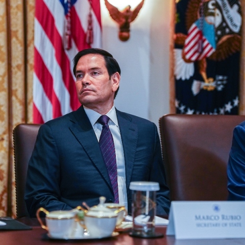 Ο υπουργός Εξωτερικών των ΗΠΑ, Μάρκο Ρούμπιο