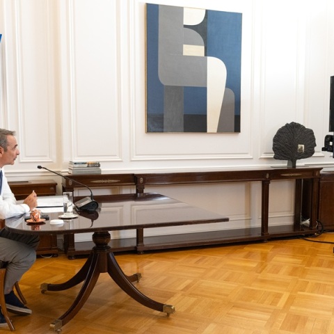 Μητσοτάκης στην τηλεδιάσκεψη των ηγετών της ΕΕ για την Ουκρανία: Ανάγκη για άμεση εκεχειρία