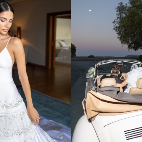 Αλεξάνδρα Νίκα: Οι πρώτες φωτογραφίες από τον γάμο της με τον Κωνσταντίνο Αργυρό