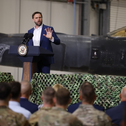 Ο αντιπρόεδρος των ΗΠΑ, Τζέι Ντι Βανς