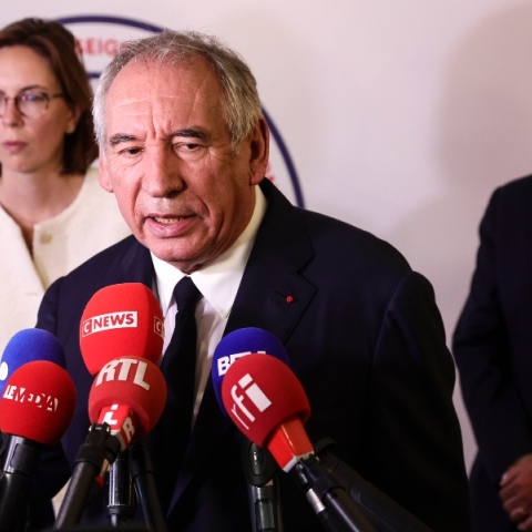 Ο πρωθυπουργός της Γαλλίας, Φρανσουά Μπαϊρού 