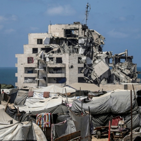 Γάζα, ερείπια