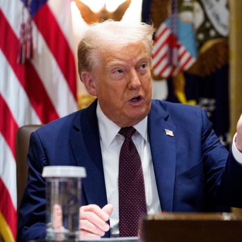 Ο πρόεδρος των ΗΠΑ, Ντόναλντ Τραμπ 