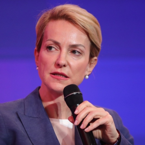 Η εκπρόσωπος Τύπου της Νέας Δημοκρατίας Αλεξάνδρα Σδούκου