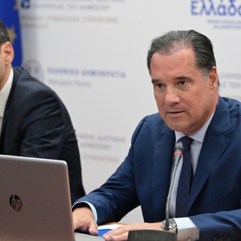 Ο Υπουργός Υγείας, Άδωνις Γεωργιάδης 