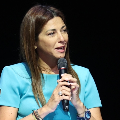 Η υπουργός Παιδείας Θρησκευμάτων και Αθλητισμού Σοφία Ζαχαράκη