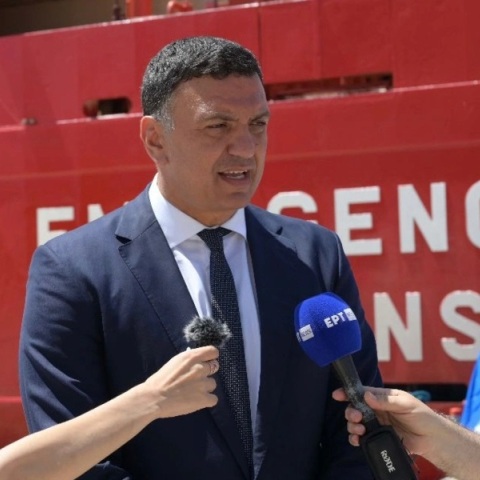 Ο υπουργός Ναυτιλίας και Νησιωτικής Πολιτικής, Βασίλης Κικίλιας