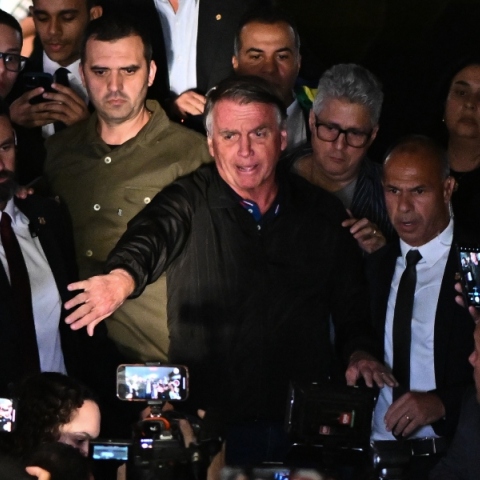 Ο πρώην πρόεδρος της Βραζιλίας, Ζαΐχ Μπολσονάρου