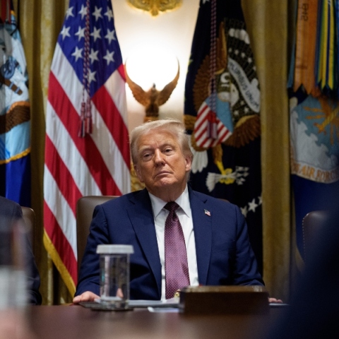 Ο πρόεδρος των ΗΠΑ, Ντόναλντ Τραμπ 