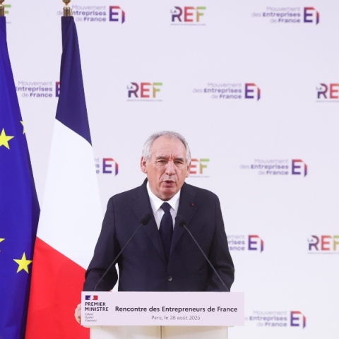 Ο πρωθυπουργός της Γαλλίας, Φρανσουά Μπαϊρού 