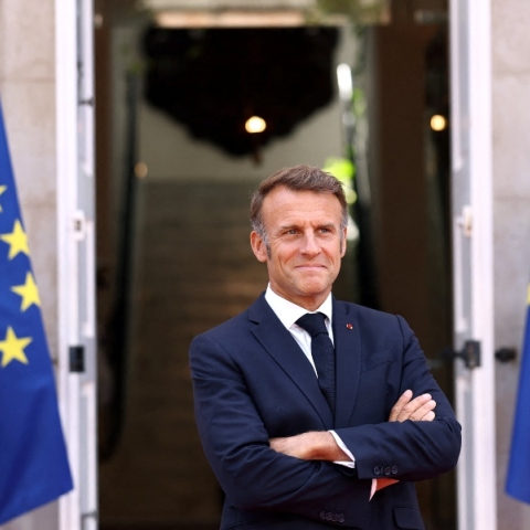 Ο πρόεδρος της Γαλλίας, Εμανουέλ Μακρόν 